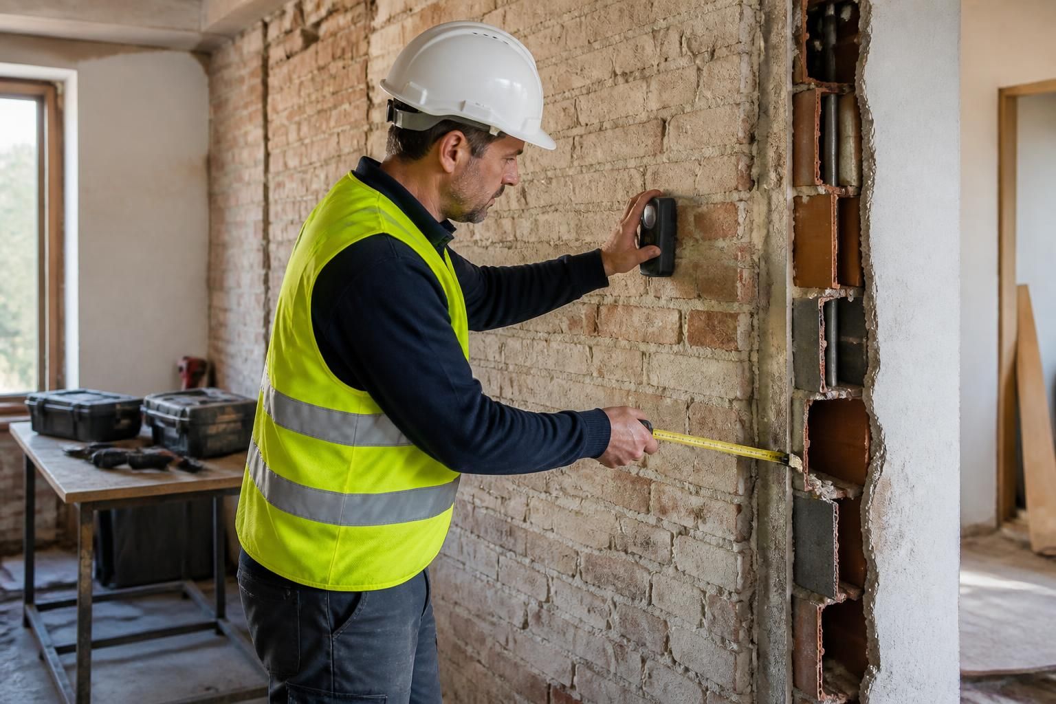 découvrez comment identifier si un mur est porteur avant de réaliser une ouverture avec un linteau, afin d'assurer la sécurité et la stabilité de votre construction.