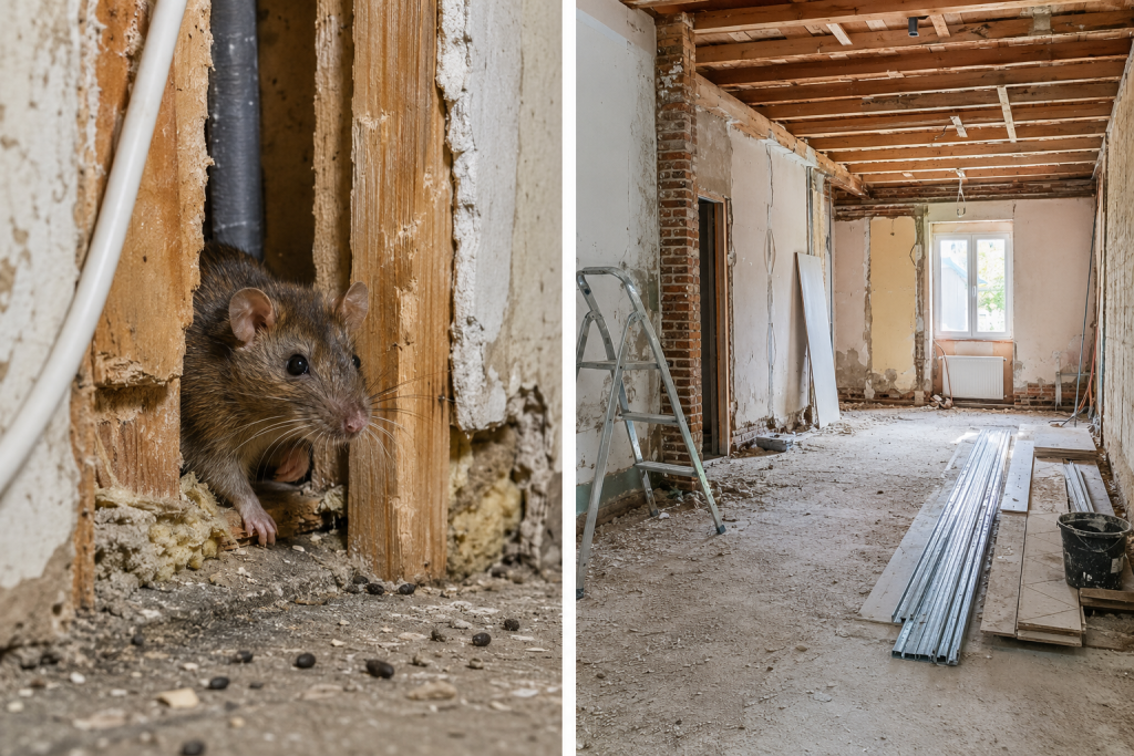 Pourquoi vérifier la présence de nuisibles avant une rénovation ?
