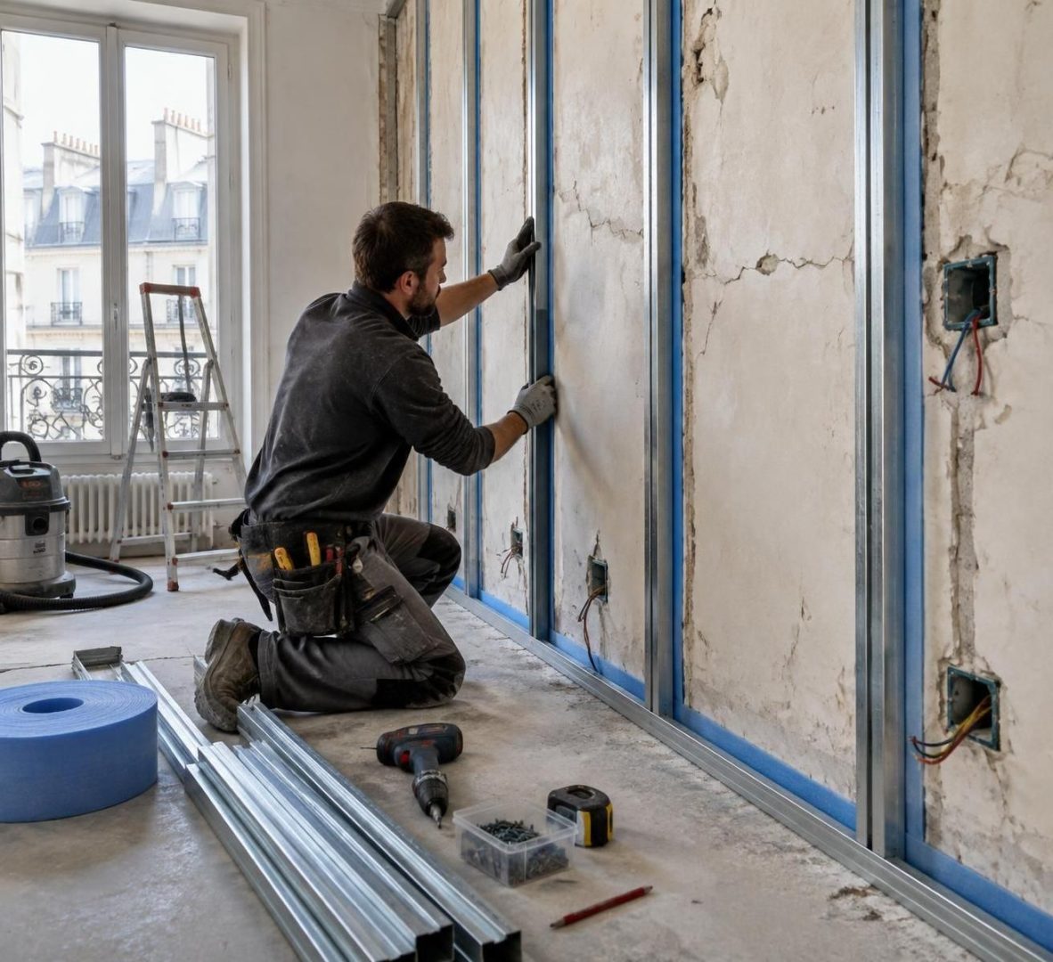 découvrez comment isoler un mur mitoyen pour atténuer les nuisances sonores, limiter les pertes de chaleur et profiter d’un intérieur plus confortable.